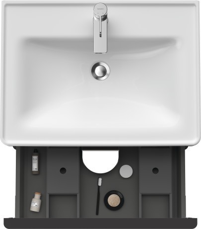 Duravit тумба подвесная под раковину 634 мм х 452 мм, d-neo, de435402222 цвет: белый глянцевый