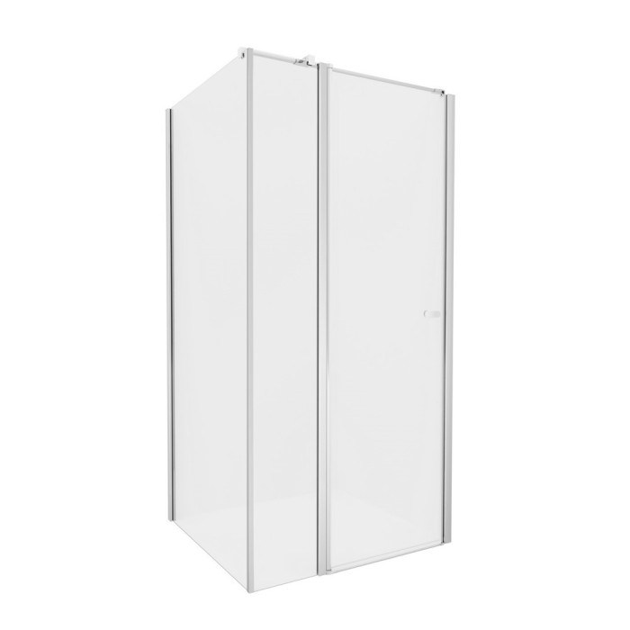 Душевое ограждение 90x90x195, New trendy New soleo chrome, хром арт. K-0717