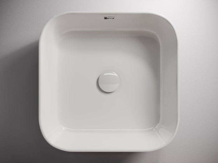 Ceramicanova раковина накладная element2, cn1614 цвет: белый