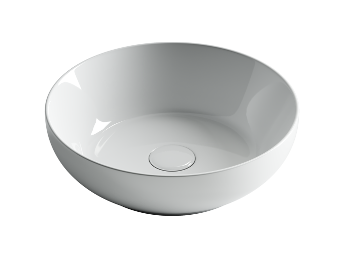 Ceramicanova раковина накладная element, cn6020 цвет: белый