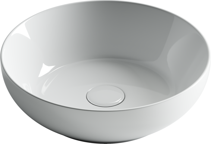 Ceramicanova раковина накладная element, cn6020 цвет: белый