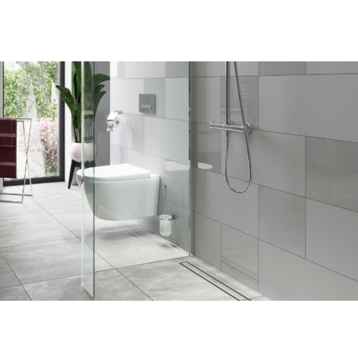 Душевой трап 80 см. Под облицовку плиткой, Excellent Stilio, хром арт. INEX.1515.800.P.SNP