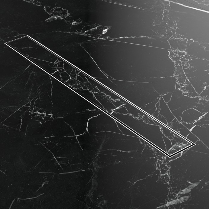 Душевой трап 80 см. Под облицовку плиткой, Excellent Stilio, хром арт. INEX.1515.800.P.SNP