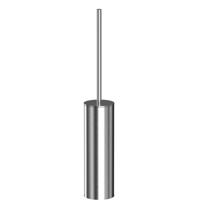 Ершик для унитаза, напольный, Whitecross Ergo nickel brushed, брашированный никель арт. ER2276NIB