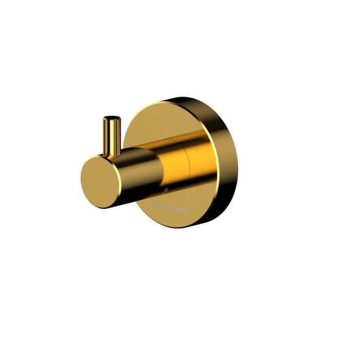 Крючок, для полотенец, Whitecross Ergo gold, золото арт. ER2210GL