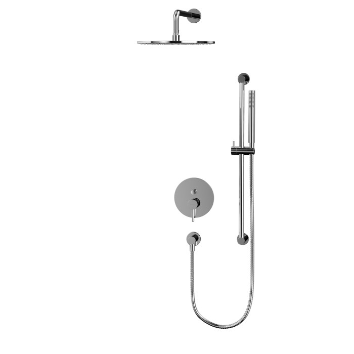 Душевая система скрытого монтажа, Whitecross Y chrome, хром арт. YSET05CR