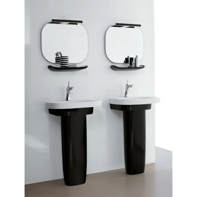 LAUFEN пьедестал для раковины, черный, MIMO - 8.1955.0.016.000.1