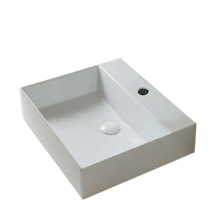 Azzurra Раковина 45x50 Elegance, ELLP050450QMBI/(EQA50M bi)*1 цвет: белый