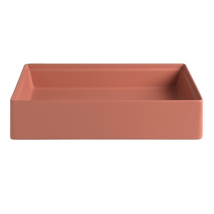 ArtCeram раковина (накладная), scl002 14 00 scalino цвет: красный