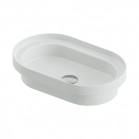 ArtCeram раковина (врезная), tfl033 05 00 fuori scala цвет: белый матовый