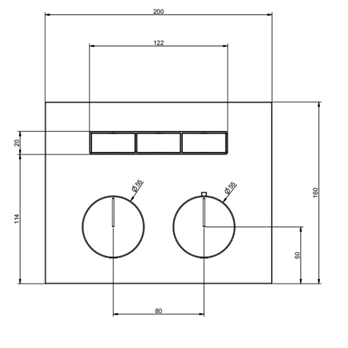Gessi Термостат для душа, с включением до 3 источников одновременно, Hi Fi, 63006#707 цвет: black metal brushed pvd
