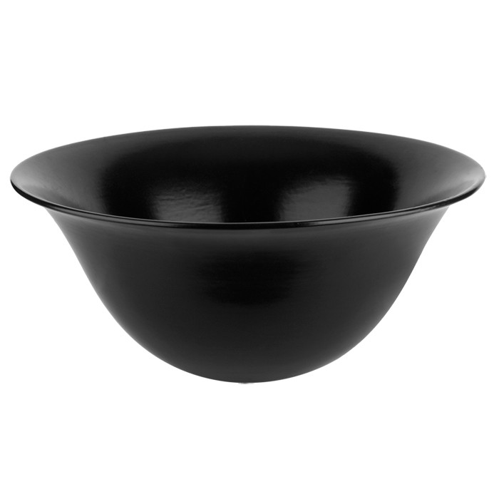 Gessi Раковина 40х18.5 см, без отв., накладная, керамическая, Goccia, 39124#519 цвет: черный