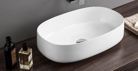 ArtCeram раковина (накладная), col003 01 00 cognac цвет: белый глянцевый