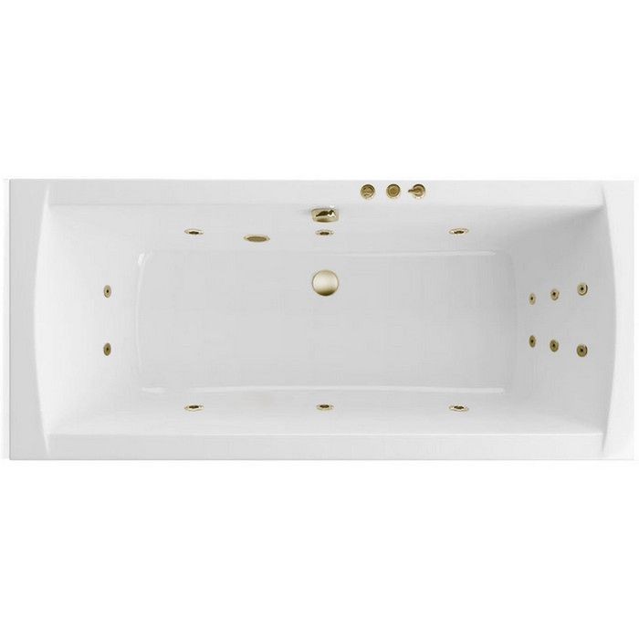 Ванна lux slim 180x80 smart, Excellent Aquaria, бронза арт. WAEX.AQU18S.SMART.BR