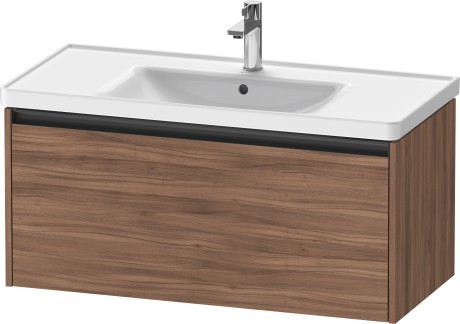 Duravit тумба подвесная под раковину 455 мм х 984 мм х 440 мм, ketho.2, k25084079790000 цвет: орех натуральный