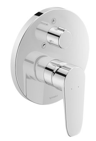 Duravit однорычажный смеситель для ванны, b.1, b15210012010 цвет: хром
