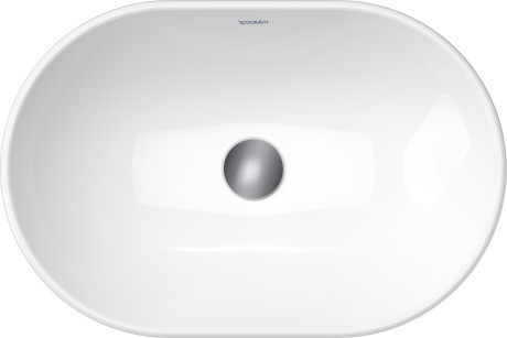 Duravit раковина накладная 600 мм х 440 мм, без перелива, c покрытием wondergliss, d-neo, 23726000701 цвет: белый