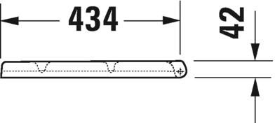 Duravit сиденье для унитаза без автоматическиого опускания, starck 3, 0067710000 цвет: белый