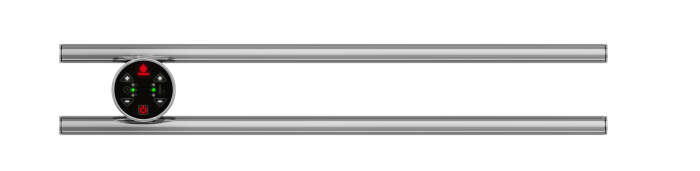 Terminus электрическая полка smart dry п2 круг 500x90 арт. 4670078537737