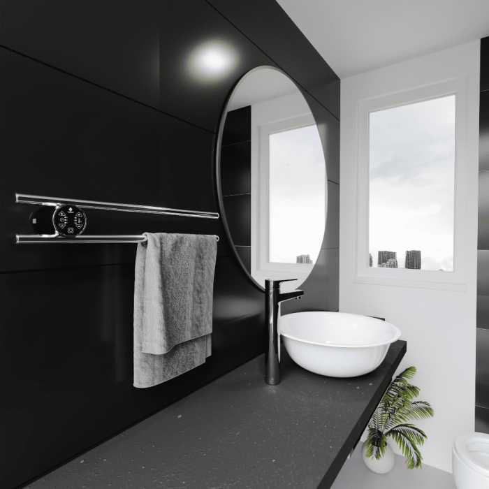 Terminus электрическая полка smart dry п2 круг 500x90 арт. 4670078537737