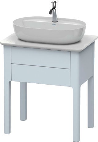 Duravit тумба напольная под столешницу, luv, lu956009797 цвет: светло-голубой