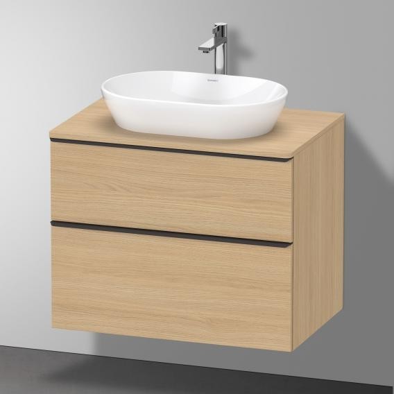 Duravit тумба подвесная под раковину 800 мм х 550 мм, d-neo, de496703030 цвет: натуральный дуб