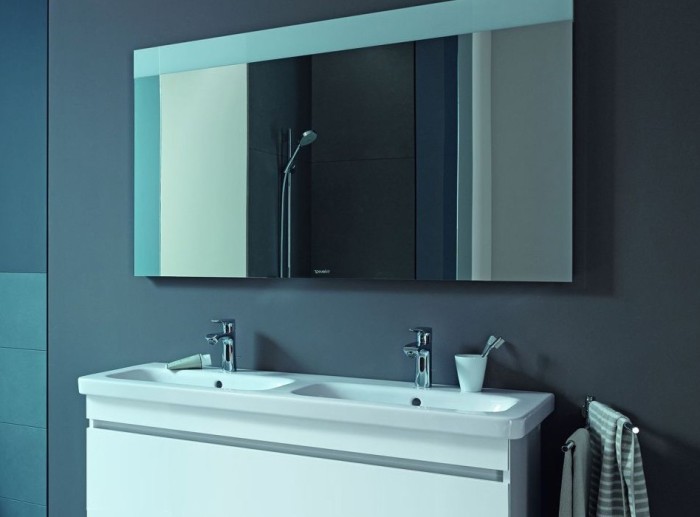 Duravit тумба подвесная под две раковины, durastyle, ds639802222 цвет: белый глянцевый