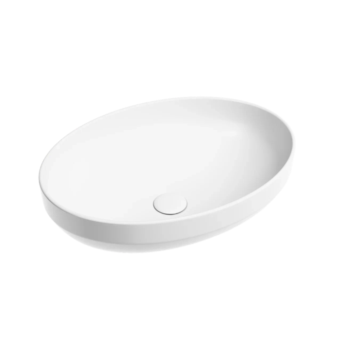 Ceramicanova раковина накладная element, cn6056mw цвет: белый