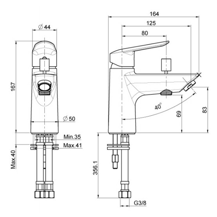 Fima Carlo Frattini смеситель на ванну с переключателем, spot, хром арт. f3024cr