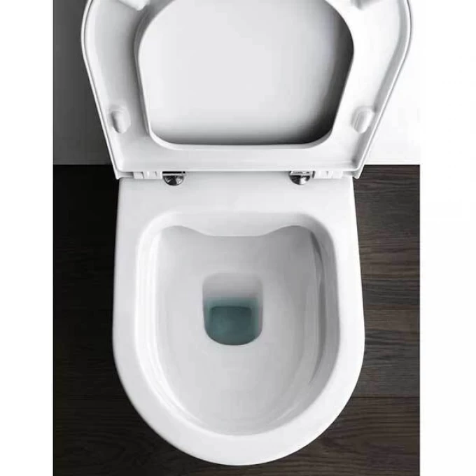 LAUFEN унитаз напольный (без бачка) безободковый, KARTELL - 8.2333.6.000.000.1