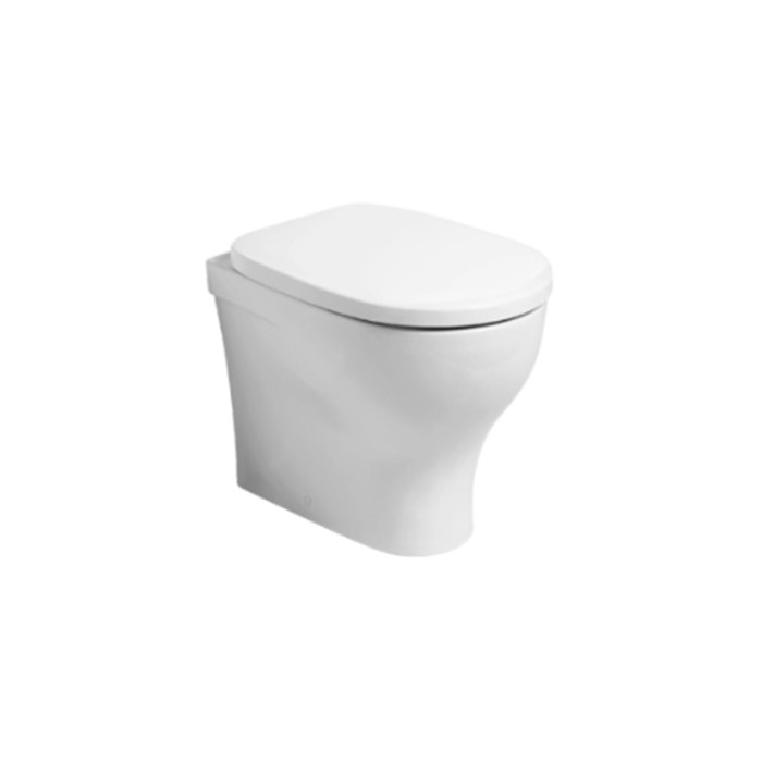 Azzurra унитаз напольный 52,5х34х42см, с креплением vfv, easy clean, слив универсальный, Azzurra, PAVCTTE00000BI цвет: белый
