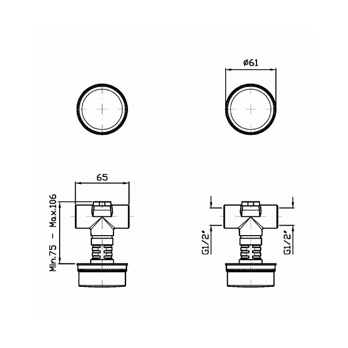 Zucchetti встроенный смеситель для душа, savoir, хром арт. zsa738.cc r99503