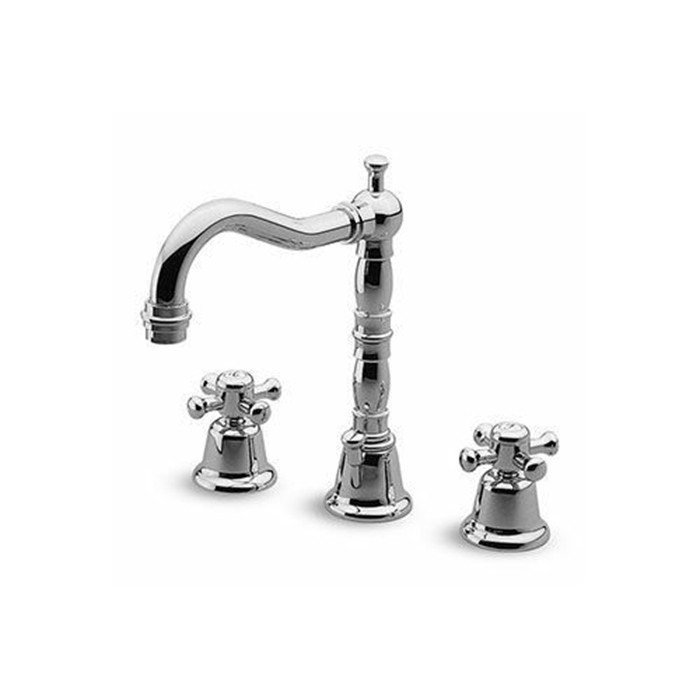 Zucchetti смеситель для раковины на 3 отверстия, delfi, хром арт. z46353.8008