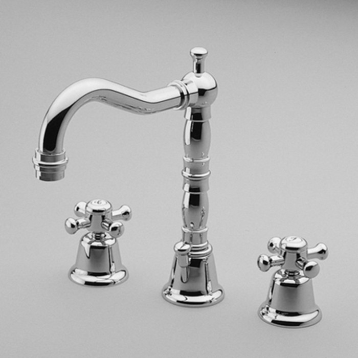 Zucchetti смеситель для раковины на 3 отверстия, delfi, хром арт. z46353.8008