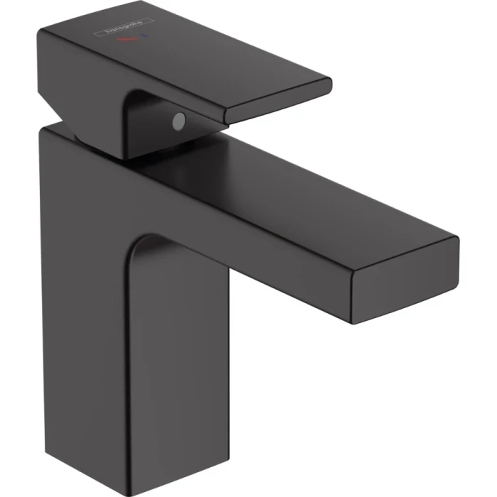 Hansgrohe смеситель для раковины с донным клапаном coolstart, Vernis Shape, черный арт. 71594670