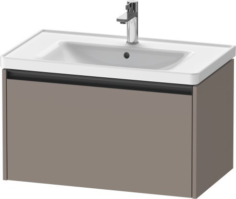 Duravit тумба подвесная под раковину 455 мм х 784 мм х 440 мм, ketho.2, k25083043430000 цвет: базальт матовый