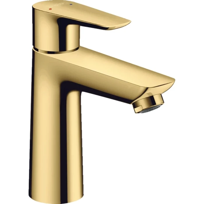 Hansgrohe смеситель для раковины без донного клапана, Talis E, золотой арт. 71712990