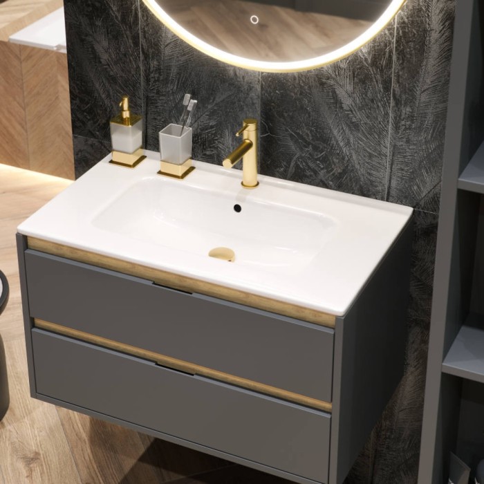 Донный клапан для раковины, клик-клак, Excellent, матовое золото арт. ARIN.1485.01GB