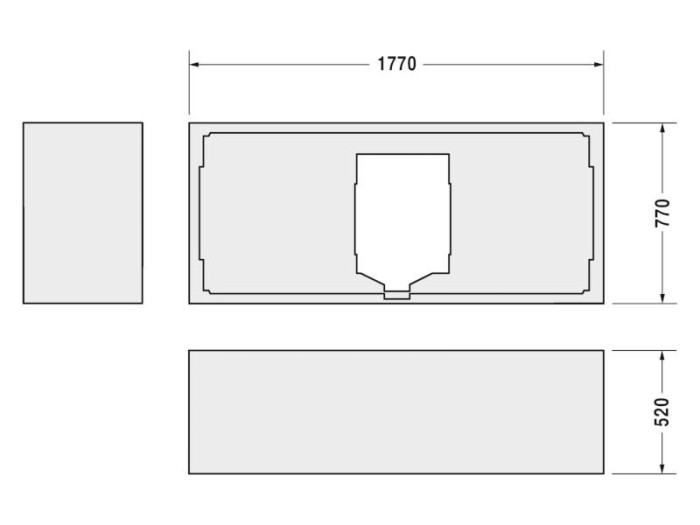 Duravit опора из стиропора для ванны белая, d-code, 790475000000000 цвет: белый