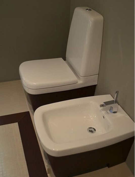 Duravit биде напольное 450 мм х 650 мм, esplanade, 2262100000 цвет: дуб