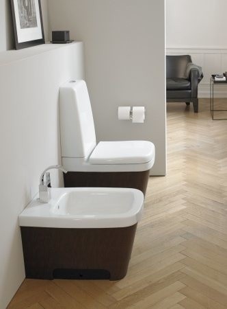 Duravit биде напольное 450 мм х 650 мм, esplanade, 2262100000 цвет: дуб