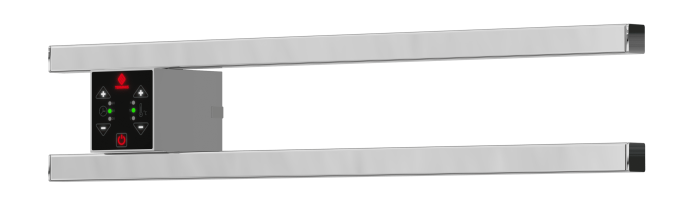 Terminus электрический полотенцесушитель полка электро п2 проф 500х90, электрика люкс арт. 4670078538758