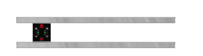 Terminus электрический полотенцесушитель полка электро п2 проф 500х90, электрика люкс арт. 4670078538758