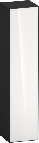 Duravit шкаф-пенал высокий петли справа 360 мм х 400 мм х 1760 мм, zencha, ze1352r64800000 цвет: белое стекло/графит суперматовый