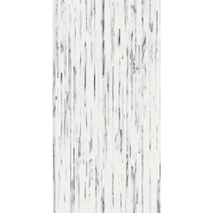 Emil Ceramica керамогранитная плитка 590x1182 tele di marmo statuario michelangelo doghe lappato, арт. ed3u