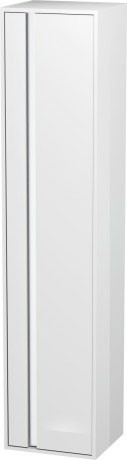 Duravit шкаф высокий правый, с полками, ketho, kt1255r2222 цвет: белый глянцевый