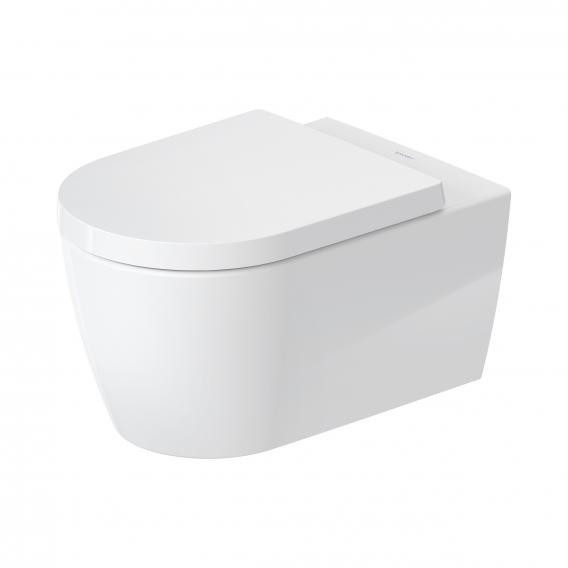 Duravit унитаз подвесной с сиденьем hygieneflush с вертикальным смывом, безободковый (rimless), me by starck, 45790920a1 цвет: белый