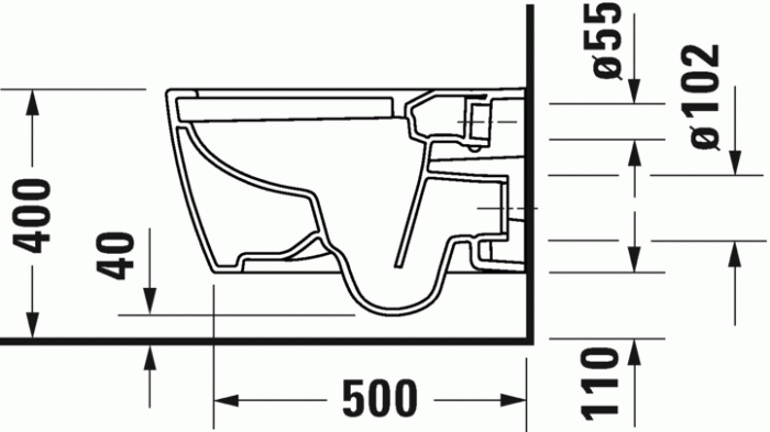 Duravit унитаз подвесной с сиденьем hygieneflush с вертикальным смывом, безободковый (rimless), me by starck, 45790920a1 цвет: белый
