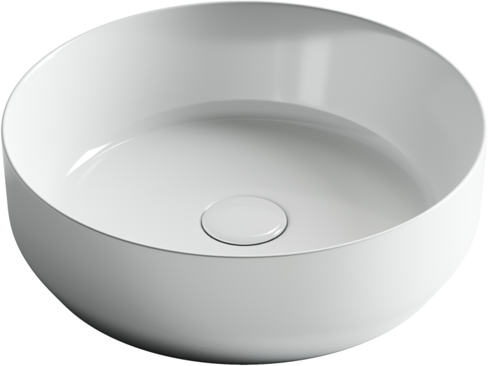 Ceramicanova раковина накладная element, cn6022 цвет: белый