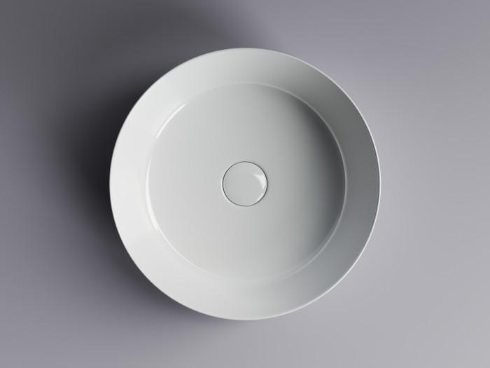 Ceramicanova раковина накладная element, cn6022 цвет: белый